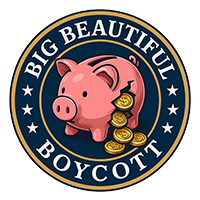 Big Beautiful Boycott round logo